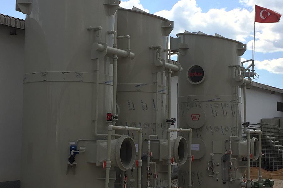 Waste Gas Treatment Systems / Scrubber / Acid Aspirators