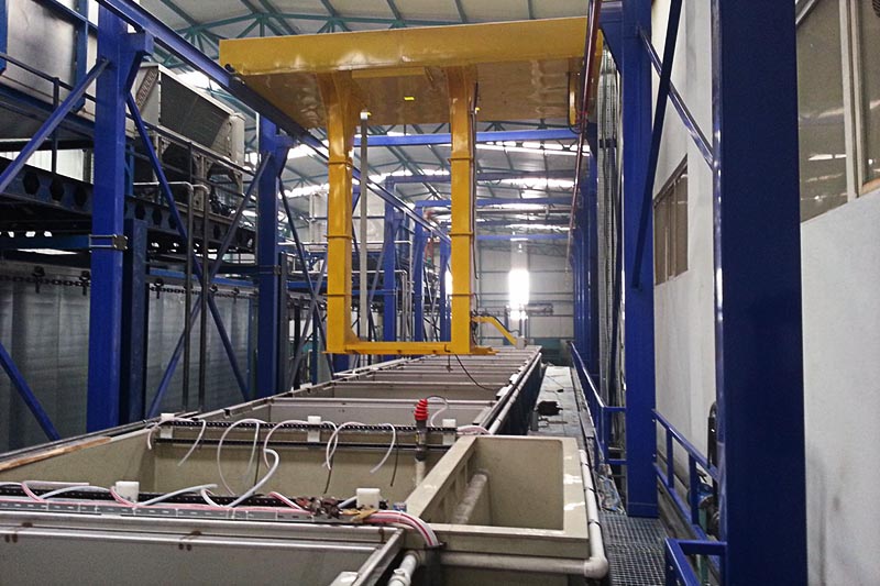 Cataphoresis Plating Plants Production