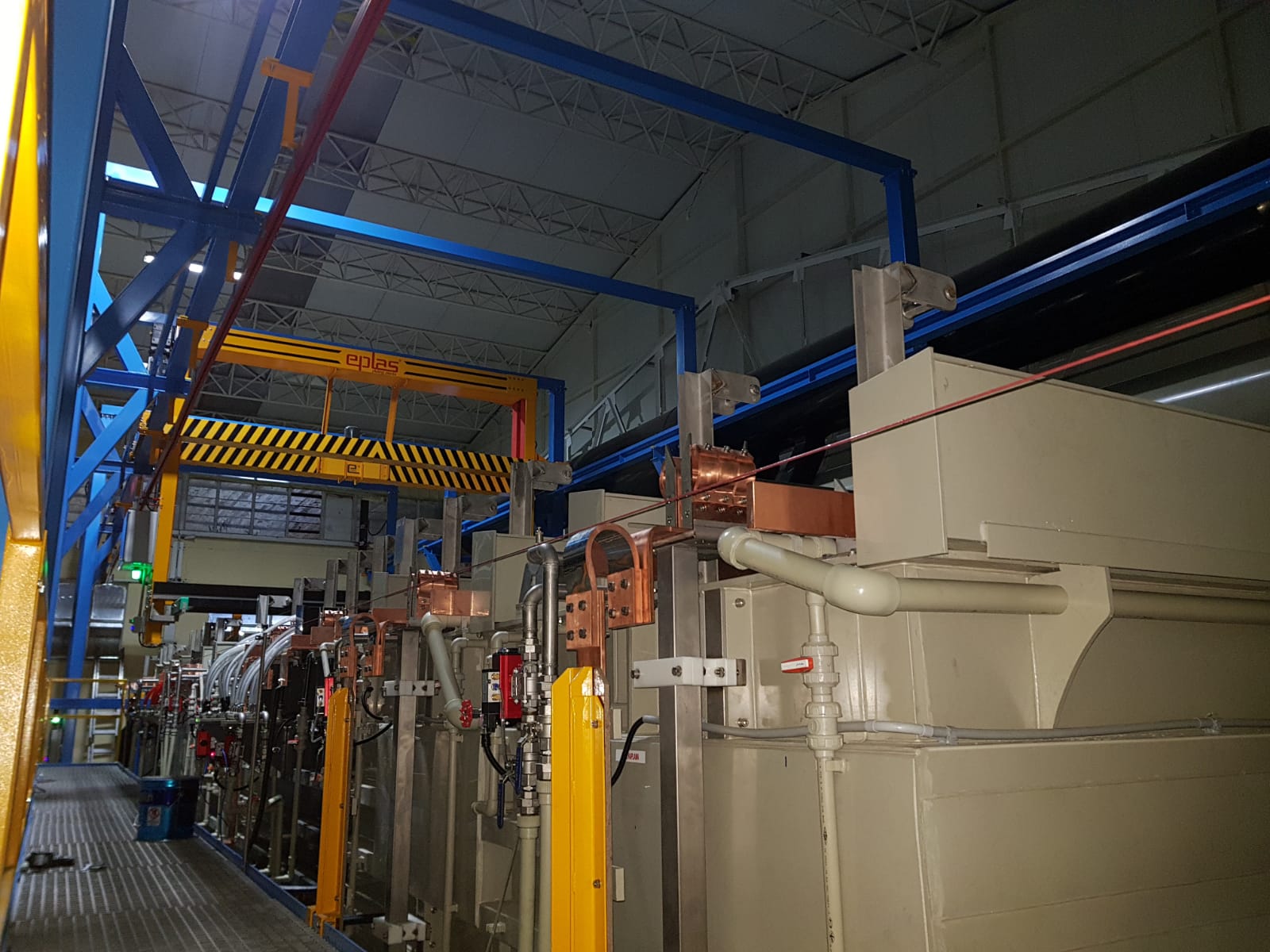 Nickel chrome plating plant