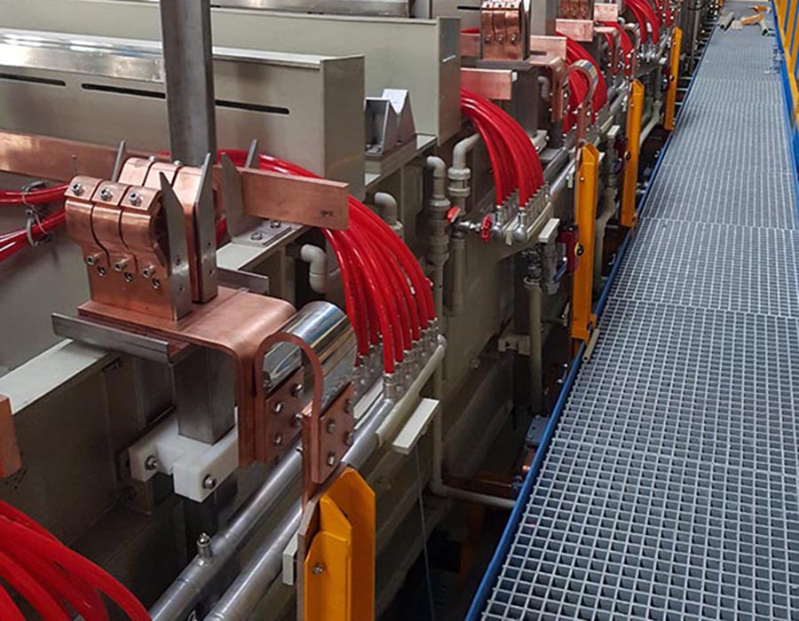 Nickel Chrome Plating Plant Production