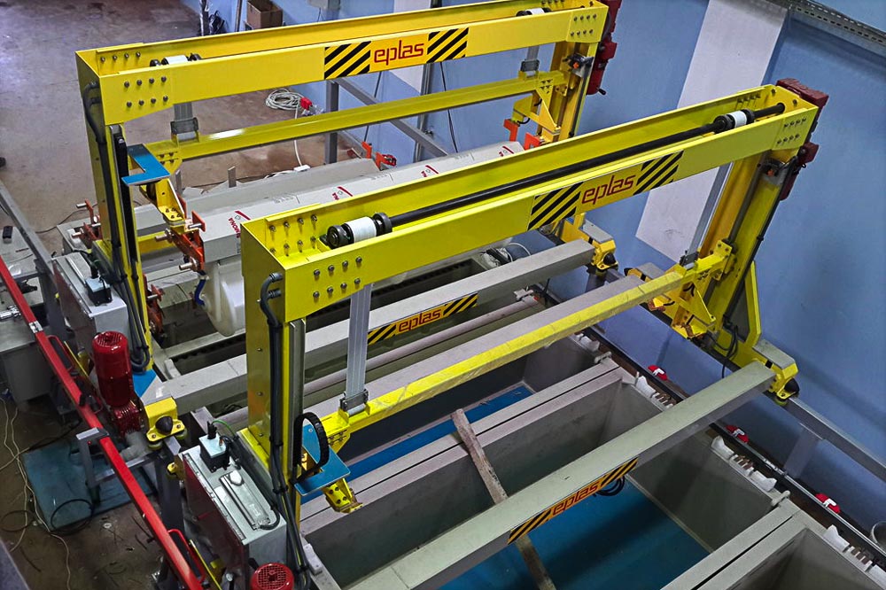 acid zinc plating plant