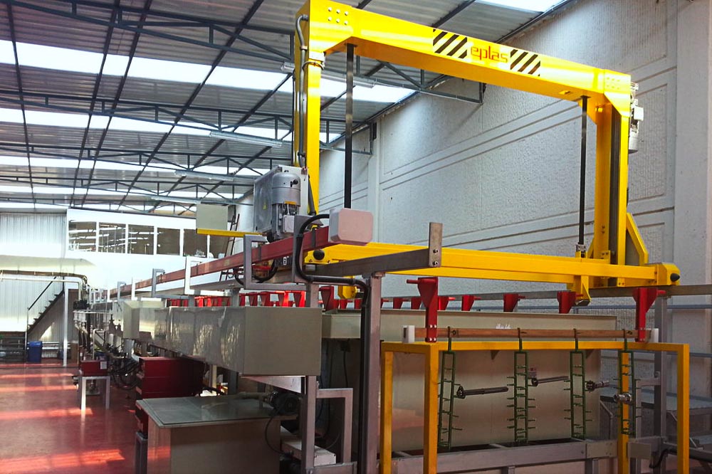 Full automatic electroless nickel plating plant